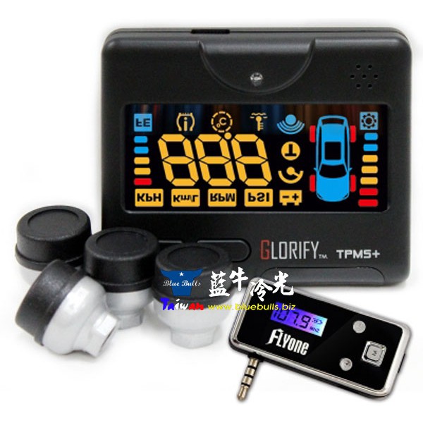 【藍牛冷光】GLORIFY T101 TPMS OBD HUD 胎壓型 抬頭顯示器 胎壓 胎溫 電壓水溫  時速 轉速