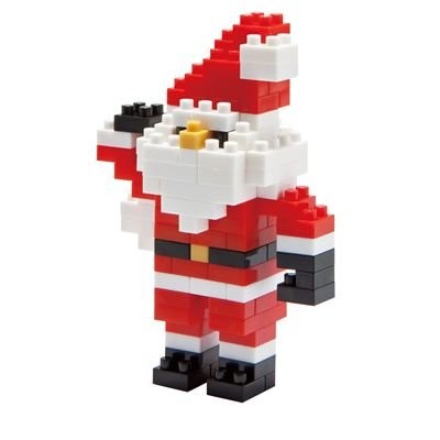 nanoblock 日本河田積木 聖誕老公公 雪人