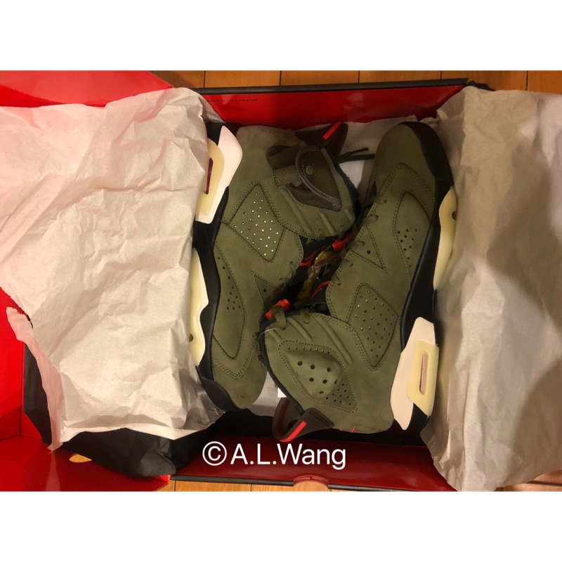 Travis Scott air Jordan 6代