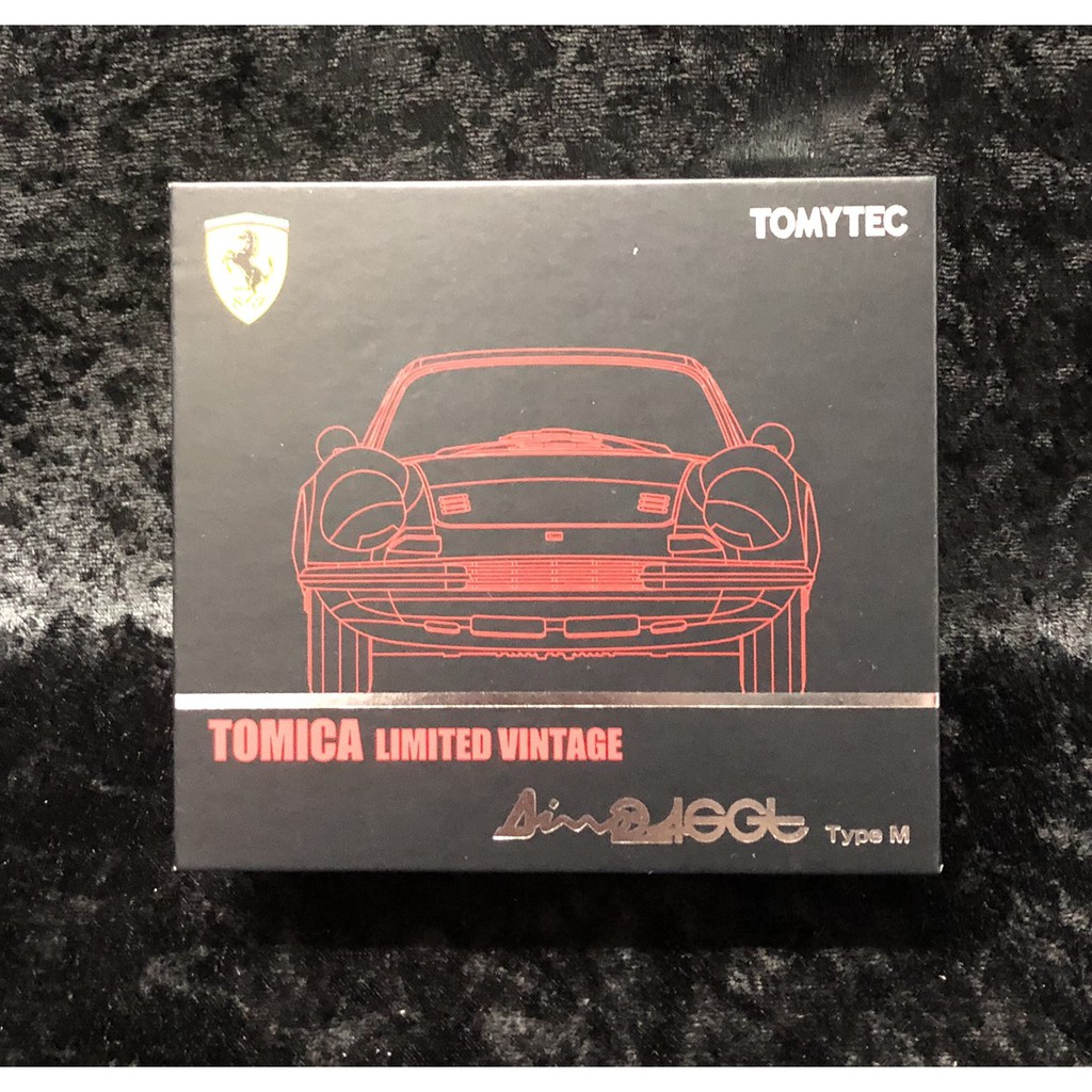 《GTS》多美 tomytec 1/64 TLV 法拉利 Ferrari Dino 246GT 紅色 292449