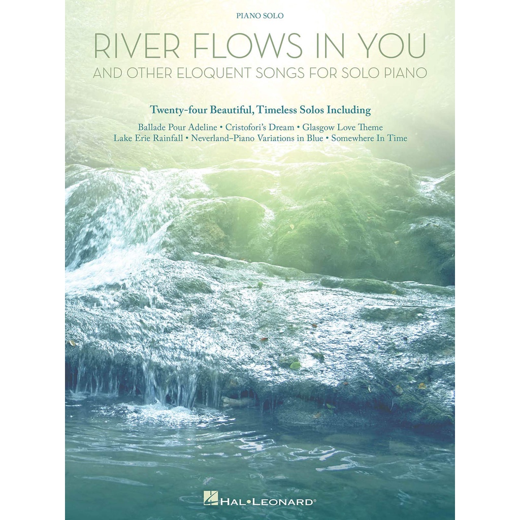 【現貨-空運途中微壓痕】 River Flows in You and Other 鋼琴譜 你的心河與其他 鋼琴獨奏譜