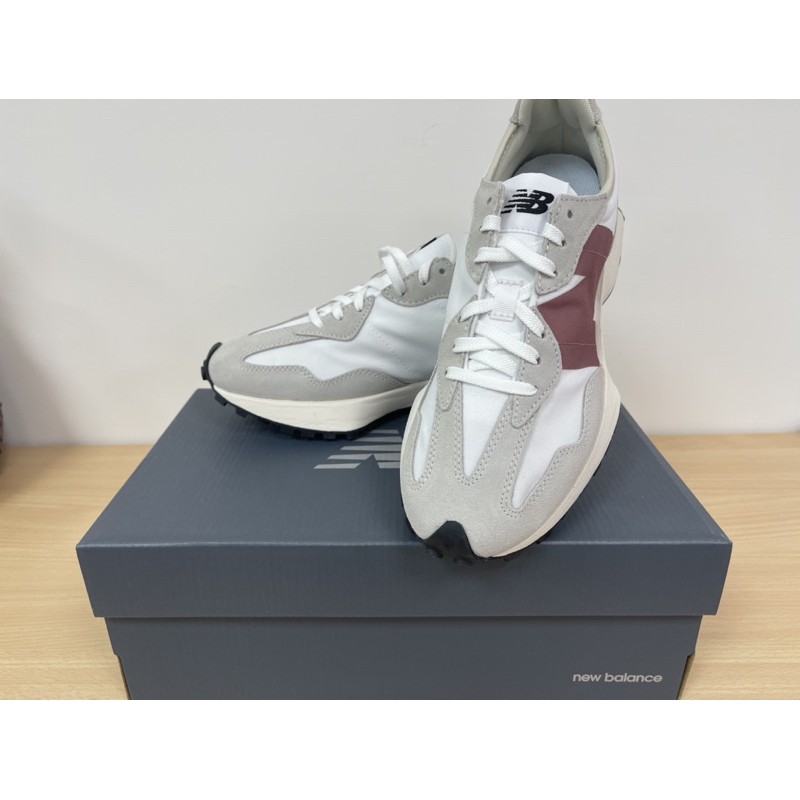 現貨 正品 New Balance 327 女鞋 珊瑚紅 玫瑰燕麥WS327CD B