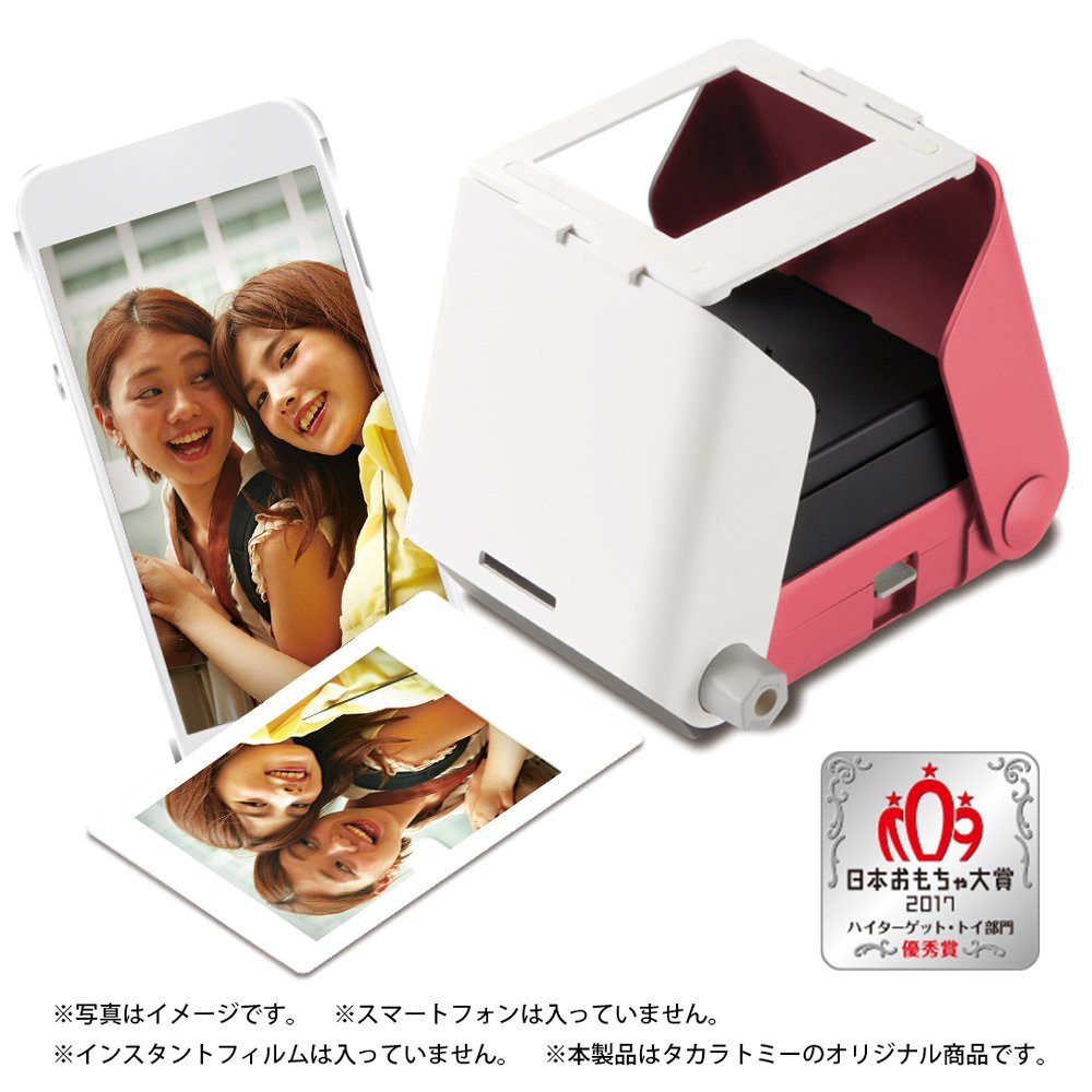 日本 Printoss 相片機 拍立得翻拍架 拍立得 手機印相機 安啾推薦開箱  列印機 隨身印相機 相印機 熱感應