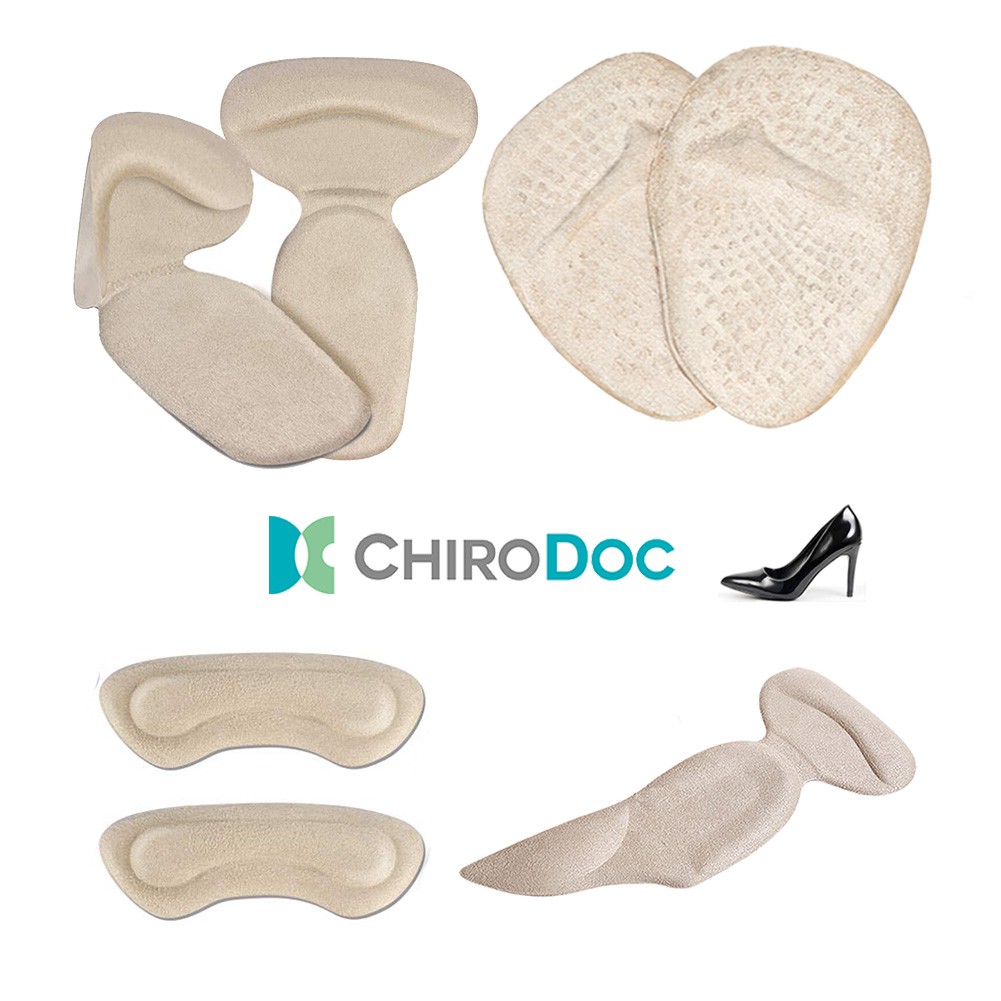 【原廠正品】ChiroDoc 高跟鞋墊- 防磨墊 前足墊 護腳墊 前掌墊 半碼墊 前腳墊 護腳墊 足弓墊 後跟墊 腳跟墊