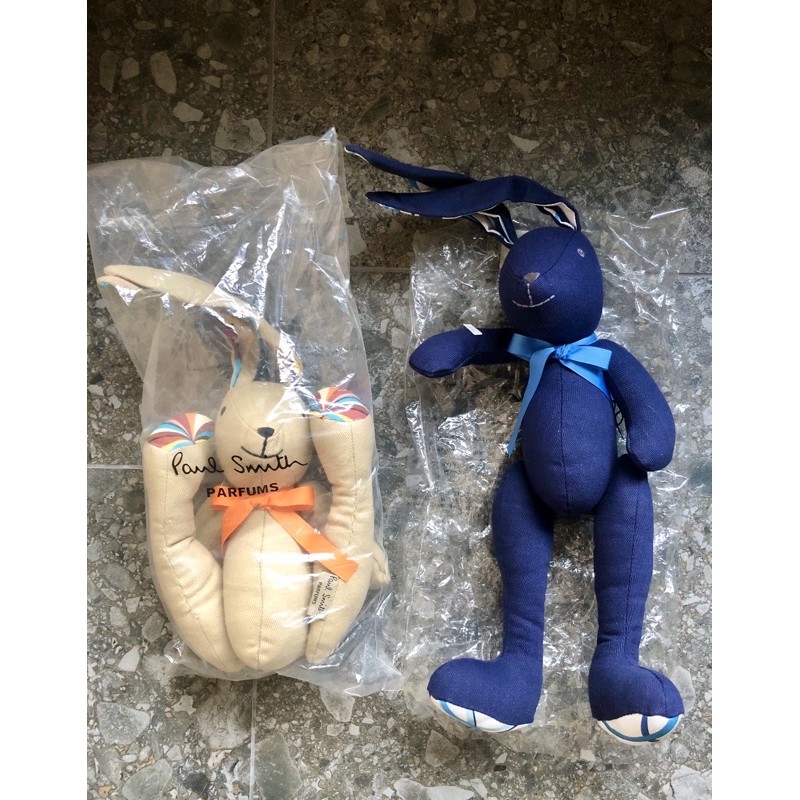 [現貨免運］全新Paul Smith精緻典藏兔玩偶 藍色最後一個