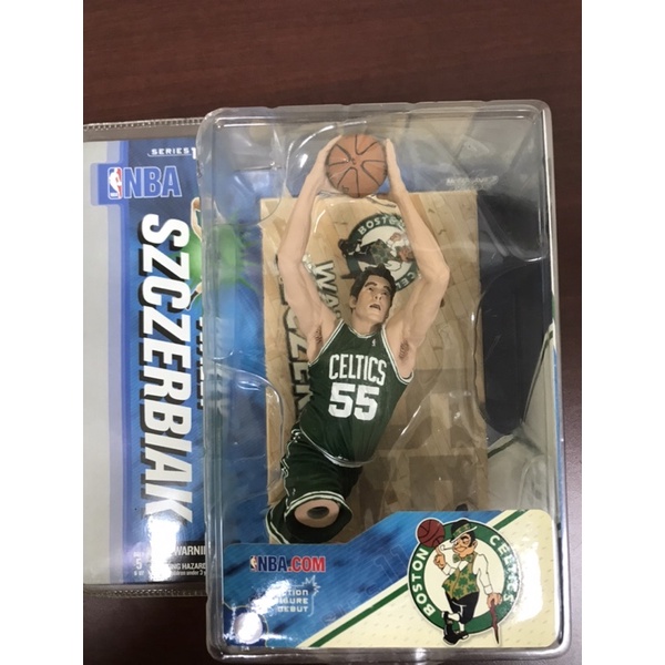 麥法蘭Mcfarlane 6吋公仔美國NBA塞爾提克球星Wally Szczerbiak