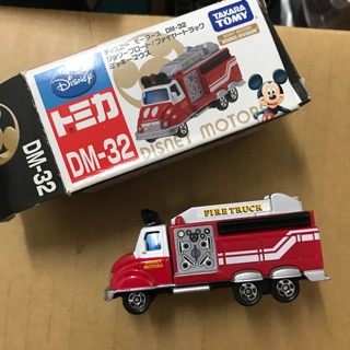 【絕版】米奇消防車迪士尼 Disney 多美 小汽車 Takara Tony