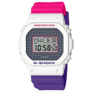 CASIO卡西歐 G-SHOCK DW-5600THB-7(DW-5600THB-7DR) 雙色錶帶防水手錶