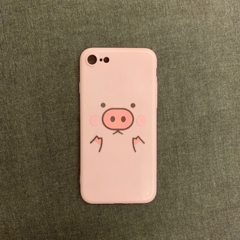 iPhone 7 / iPhone 8 粉紅小豬手機殼 軟殼全包 日本製