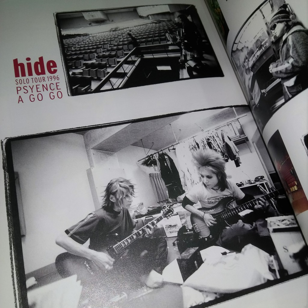 hide PSYENCE A Go Go 演唱會寫真集SOLO TOUR LIVE 1996 1128 | 蝦皮購物