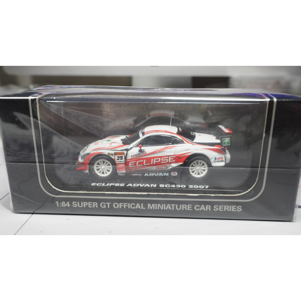 1/64 Kyosho 京商 Lexus SC430 ECLIPSE ADVAN 2007 全新現貨日本Super GT