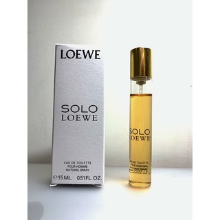 LOEWE SOLO 羅威先生男性淡香水隨身香氛-15ml