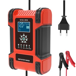 12v / 24V 12A 通用汽車電池充電器維護器, 用於卡車汽車 AGM 深週期 VRLA 脈衝修復