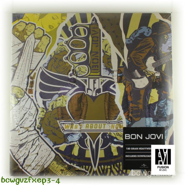 原裝正版邦喬維Bon Jovi What About Now流行硬搖滾黑膠唱片2LP歐全新原版KDNEG
