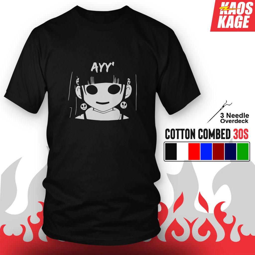 HUNTER X HUNTER ALLUKA AYYA Distro 衣服 T 恤 100 棉精梳 30 年代宅男動漫