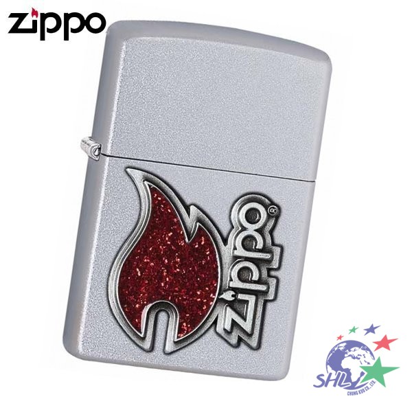 Zippo 美系經典打火機 Zippo Logo系列 - 經典紅色火焰 / ZP450 / NO.28847 【詮國】