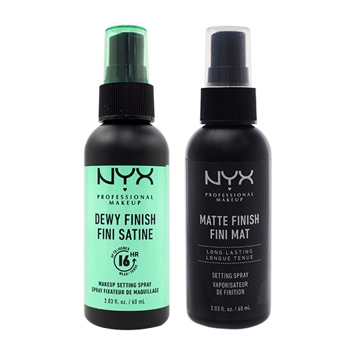 NYX 專業後台 霧感定妝噴霧／光感定妝噴霧 (60ml)【小三美日】D813727