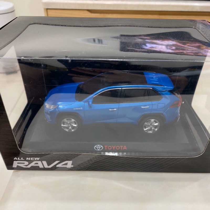 新現貨toyota Rav4迴力車第五代藍1 30豐田汽車 蝦皮購物