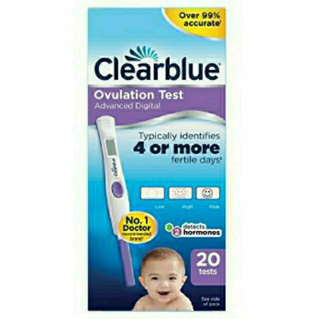 Clearblue 電子排卵試紙 18入（送戴洛排卵試紙6入）