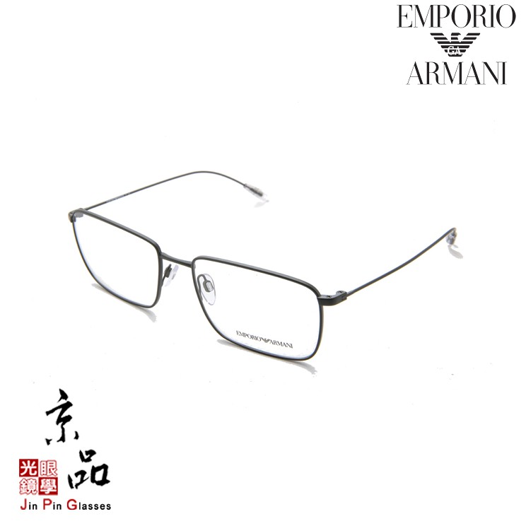 【EMPORIO ARMANI】EA 1106 3205 黑色 金屬方框 亞曼尼精品鏡框 公司貨 JPG 京品眼鏡