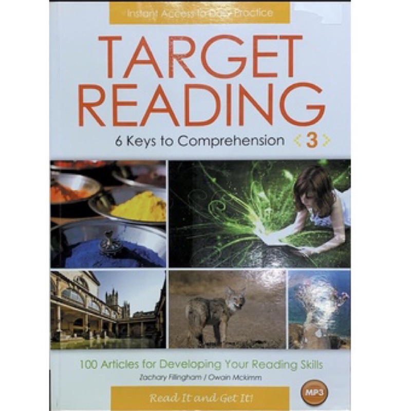 ｛英文閱讀｝Target reading 3 學測英文 指考英文 閱讀測驗 語感培養 醫科 參考書