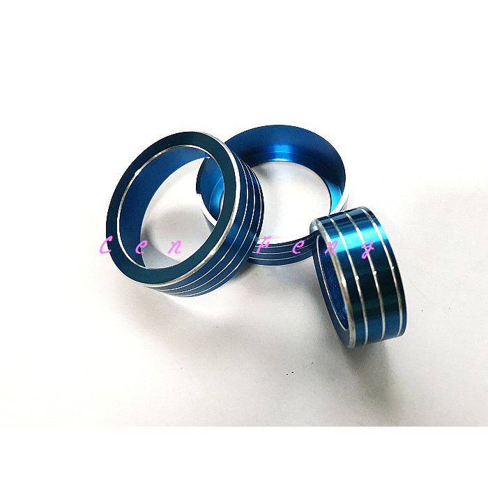 涔峰ＣＦ☆(藍)Subaru 五代 森林人 Forester 空調旋鈕環 冷氣旋鈕環 冷氣旋鈕套環 空調旋鈕套環