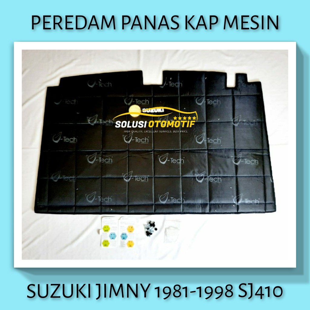 Mesin Suzuki JIMNY SJ410 1981-1998 VTECH Ori 熱吸收器保護器發動機罩配件汽車