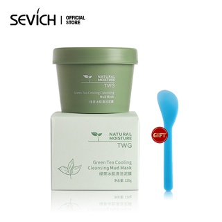 SEVICH 綠茶清潔泥膜補水保濕面膜面部護理100g