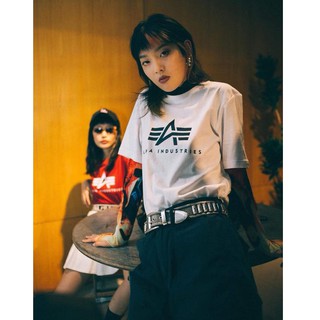 【YOYOGI PLUS】ALPHA BASIC LOGO TEE (白)