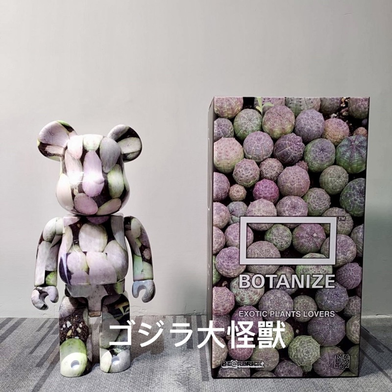 現貨正品 Bearbrick 400%   稀有 多肉植物 塊根