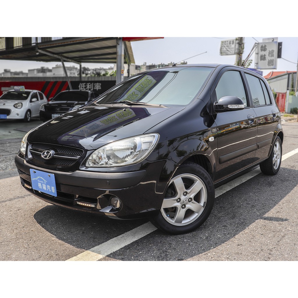 格瑞汽車 2007年 Hyundai 現代 Getz 1 6l 黑 中古車 二手 汽車 省油省稅 蝦皮購物