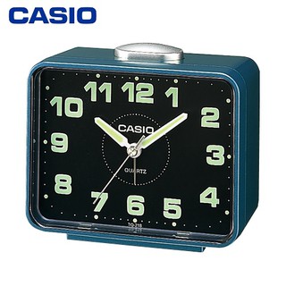 CASIO貪睡鬧鐘/TQ-218-2/桌上型/夜光指標刻度/電子BiBi聲/【第一鐘錶眼鏡】