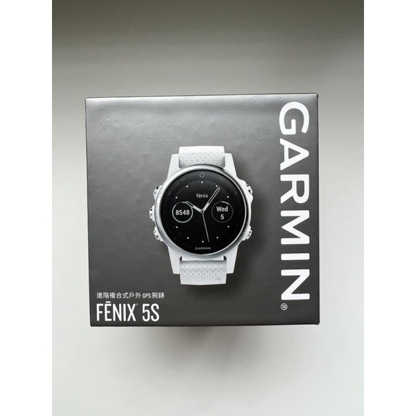 GARMIN fenix 5S 進階複合式戶外GPS腕錶 8成新［二手］免運費（已預定勿下標）
