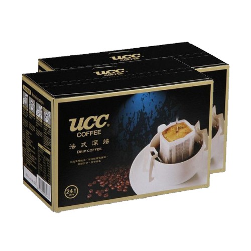 優惠即日起 UCC法式深焙濾掛式咖啡8g*24/盒x2盒