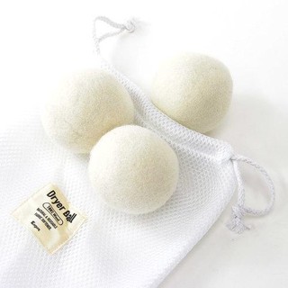 【東京速購】日本代購 Kogure Dryer Ball 羊毛 烘乾球 3入裝 滾筒烘衣專用 純羊毛 附收納袋 縮短時程