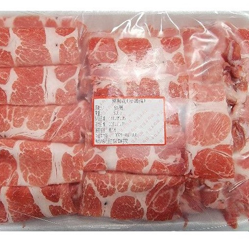 台灣 盒裝 梅花 活菌豬肉片 200元500g±3%【牛佳羊肉鋪】 火鍋片 烤肉片 梅花豬 豬梅花