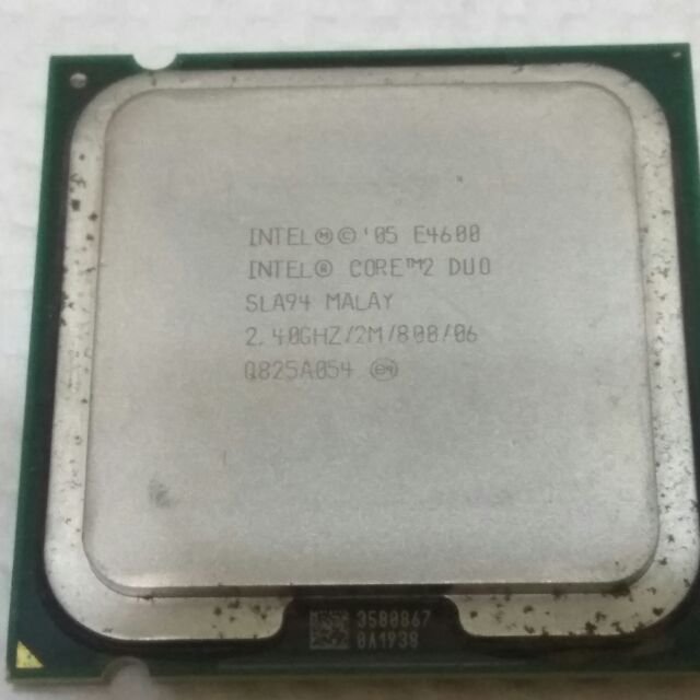 Intel core 2 duo E4600 CPU 中央處理器 正式版  775 i3 i5 i7  參考
