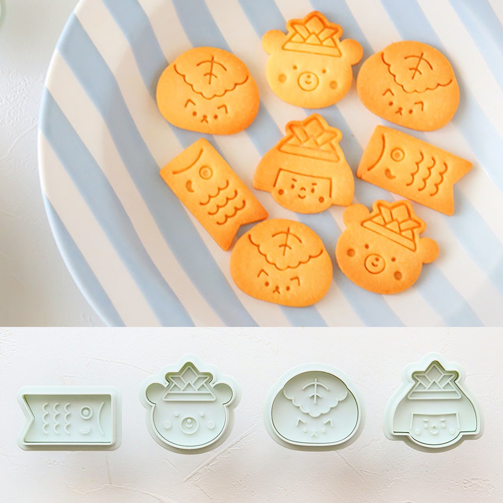 現貨- 日本COTTA 兒童節餅乾模 餅乾壓模 按壓式 模具 鯉魚旗 桃太郎 DIY 烘培 手工餅乾 日本模具