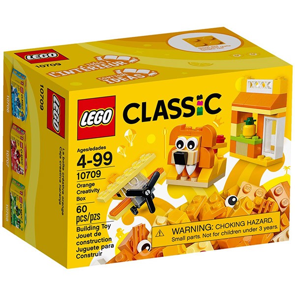 【LEGO樂高積木】Classic經典系列 - 橘色創意盒 LT10709 ☆~HaiZu孩子超市