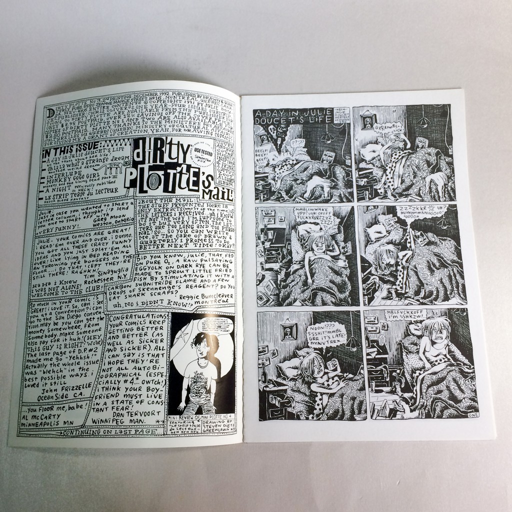 異色漫畫大師絕版經典julie Doucet 下流妹dirty Plotte 3 初版1刷 蝦皮購物