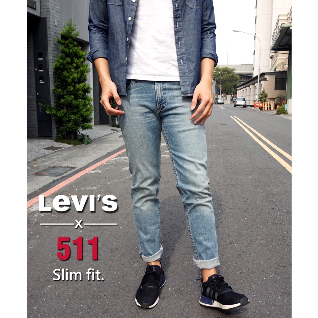【微瑕特賣 36腰】Levis 511 小窄管 牛仔褲 5112366 levi's