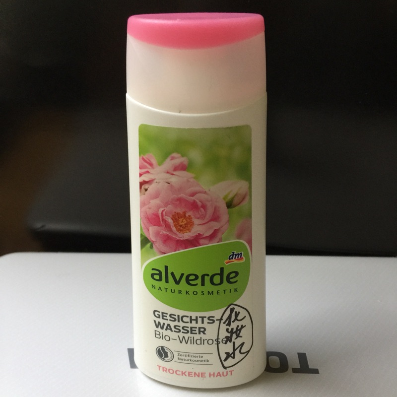 Alverde有機野玫瑰保濕化妝水250ml。 2019.07月到期