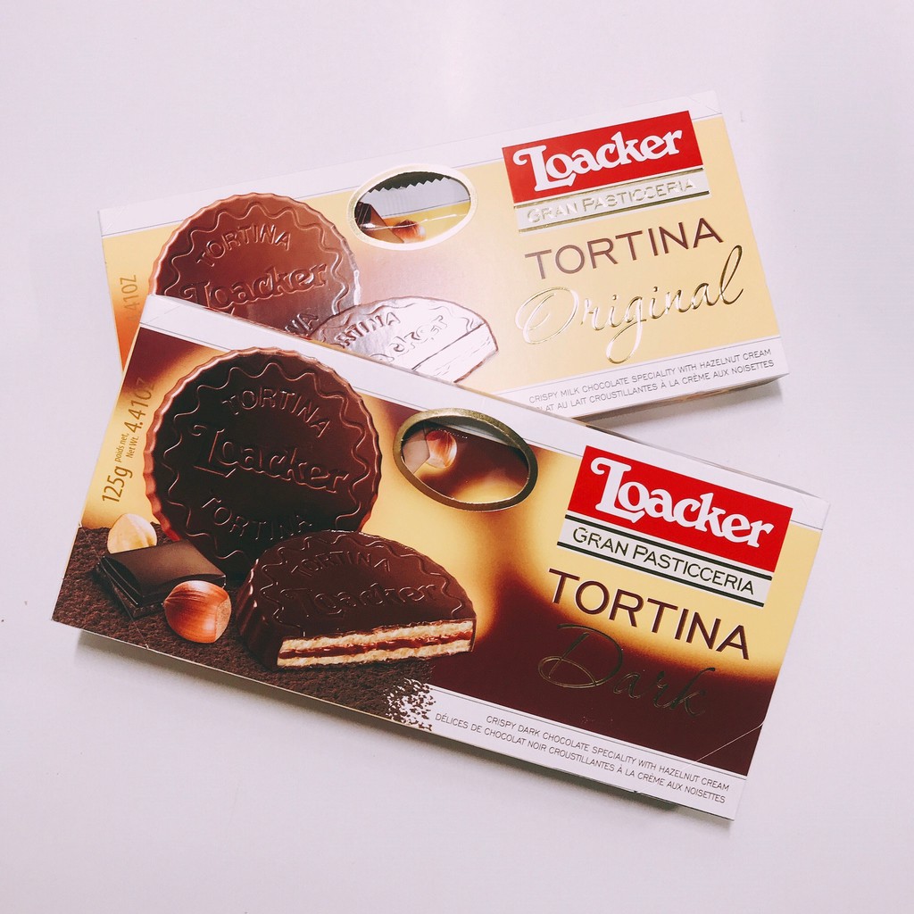 [璇璇澳洲代購] - 🇦🇺Loacker Tortina原味/黑巧克力🍫