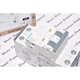 德國西門子SIEMENS 5SY4 220-7 MCB-C20 20A 2P 無熔絲開關 斷路器 迴路開關