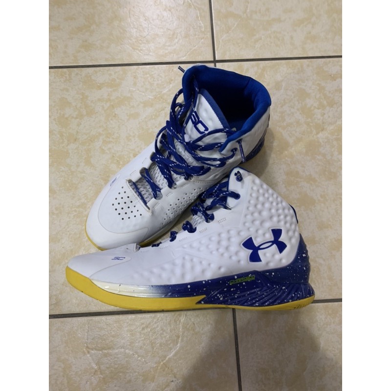 under armour curry 1 one US11 29cm 勇士隊配色stephen curry簽名鞋