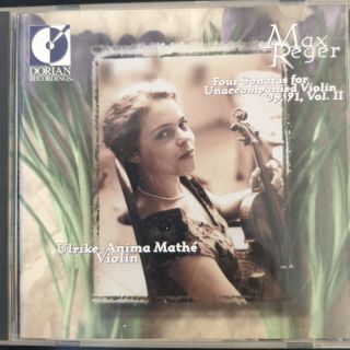 Max Reger:Four Sonatas for Unaccompanied Violin Op.91Vol.2