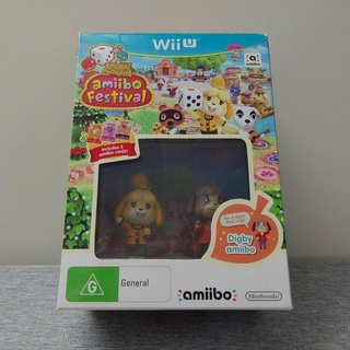 Wii U WiiU 動物之森 amiibo 慶典 同捆組 美規 編號290