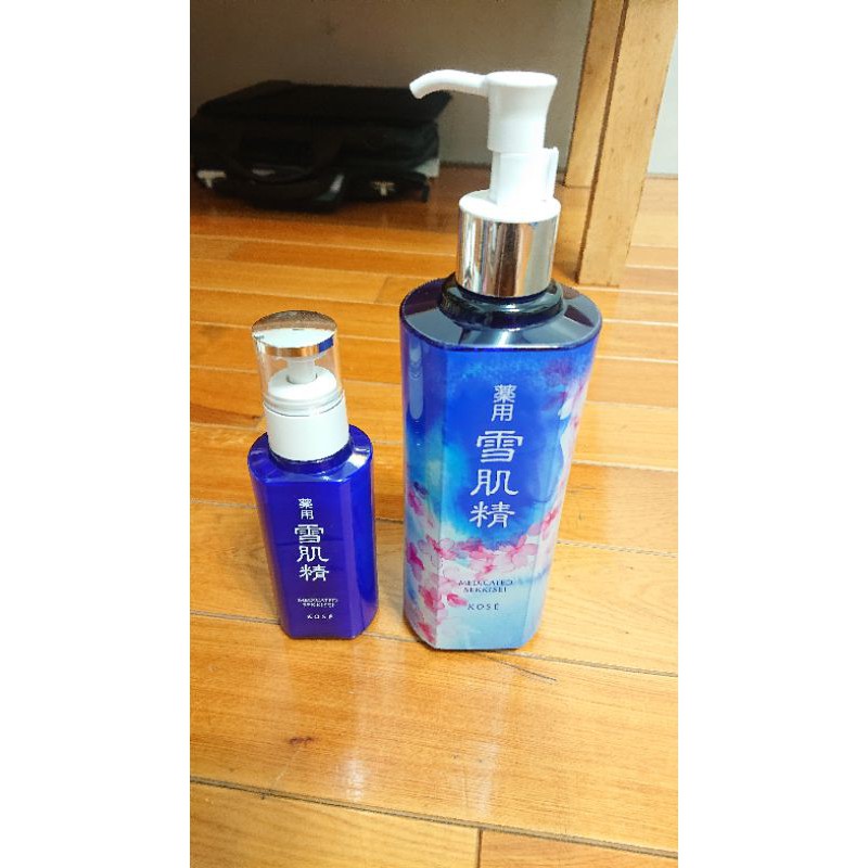 [限hitomi713下標]（日本購入）雪肌精化妝水500ml+乳液140ml