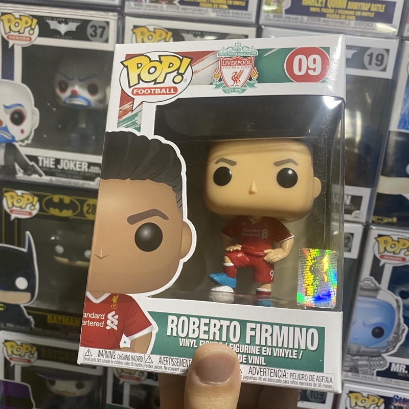 [李大] 正版現貨 Funko POP 足球 利物浦 羅伯托 Roberto Firmino #09