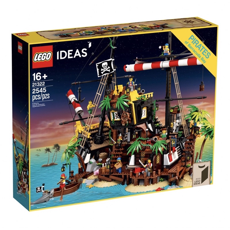 LEGO 樂高 21322 IDEAS系列 梭魚灣海盜 海盜灣 Pirates of Barracuda Bay